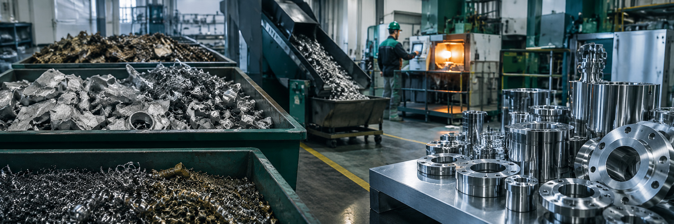 Economía circular aplicada a metales de alta temperatura